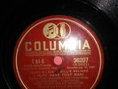 78-Columbia 36207-Billie Holiday-Foolin' Myself/I Must Have That Man Jazz 1937