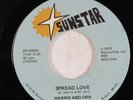 70s Soul Funk 45 HARRIS AND ORR Spread Love SUNSTAR VG+ HEAR