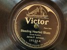 Victor 19123 James P Johnson BLEEDING HEART BLUES 78 rpm 1923 JAZZ EE+/E stride
