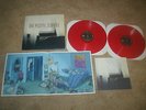The Postal Service Give UP Sub Pop 2 LP 2004 Red Vinyl with Insert & Booklet