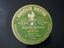 Edouard Risler Piano Granados Godard 78RPM Pathé N° 9536