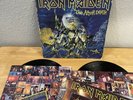 Iron Maiden Live After Death LP 1985 SABB-12441 Booklet Insert 2x Vinyl Record