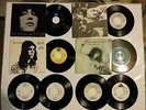 8 PATTI SMITH 45 RPM - INCLUDING HEY JOE / PISS FACTORY - MANY PROMOS - NOS