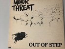 Minor Threat Out Of Step LP Dischord Records No 10 DC Hardcore