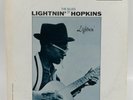 THE BLUES OF LIGHTNIN' HOPKINS LP 1961 BV 1019 Mono Prestige LP-VG