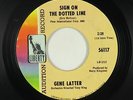 Northern Soul 45 - Gene Latter - Sign On The Dotted Line - Liberty - mp3