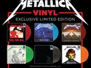 Metallica 6xLP Remastered Walmart Colored US 2021 Vinyl Set NEW  SEALED