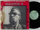 MALCOLM X Message To The Grass Roots AFRO AA-1264 LP spoken word '65