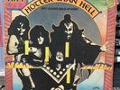 KISS LP Argentina Hotter Than Hell Aucoin RARE import vinyl record 1974 reissue