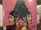 Cardi B Megan Thee Stallion WAP Limited Edition Signed Pink Vinyl Record