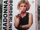 Madonna Borderline Stickered Picture Disc sleeve and Promo Flat