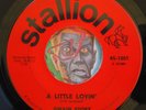 HEAR Dwain Story 45 A Little Lovin / Love Of A Clown STALLION garage teen psych