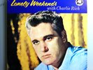 CHARLIE RICH LONELY WEEKENDS INSANELY RARE ORIG '60 PHILLIPS INT'L ROCKABILLY LP