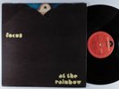 FOCUS At the Rainbow POLYDOR LP VG+ uk die-cut unipak   