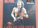 AC/DC - CARE OF THE DEVIL RARE LIMITED 2LP 273/300 GLASGOW,1982 ORANGE WAX OOP