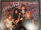 Girlschool Play Dirty Vinyl First Pressing Signed