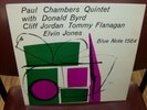 PAUL CHAMBERS QUINTET  BLUE NOTE BLP 1564 47 W.63rd (NO DG) RVG EX/VG++. LP