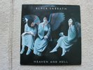 Black Sabbath Vinyl  LP  Heaven and Hell UK Vertigo Price 10  EX / Ex laminated