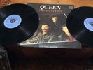QUEEN GREATEST HITS ..2LPS ..1984 BULGARIA  VINYL RECORDS