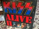 KISS ALIVE II DOUBLE LIVE 1977 FIRST PRESS NBLP7076 VINYL LP VG
