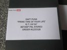 Daft Punk Prime Time Of Your Life Betacam Cassette Super Rare