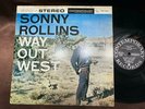 SONNY ROLLINS WAY OUT WEST CONTEMPORARY GXC 3104 STEREO JAPAN VINYL LP