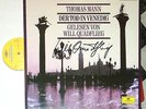 WILL QUADFLIEG DER TOD IN VENEDIG (THOMAS MANN) 2-LP SET MIT AUTOGRAMM SIGNED