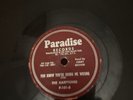 THE HARPTONES 1955 DOOWOP 78 life is but a dream/ doing me wrong PARADISE VG