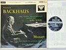 SXL 2214 Mozart Piano Concerto No. 27 / Sonata No. 11 / Wilhelm Backhaus / Bohm