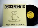 DESCENDENTS LP I don't wanna grow up 1985 New Alliance original punk vinyl