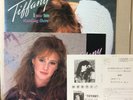 Tiffany I Saw Him Standing There Japan LP Color Photo Book  Post Card P-6266