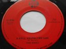 CANADA  Ex to NM- THE KINKS A Well Respected Man / Don't You Fret 1965 PYE 45