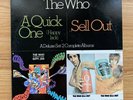 The Who A Quick One Happy Jack & Sell Out Deluxe Two Album Set 2LP Vintage Vinyl
