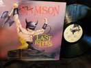 SAMSON Last Rites LP RARE UK 1984 THUNDER BOLT RECORDS METAL NWOBHM