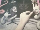 THE CHAMELEONS Strange Times RARE PINK FRAMED SLEEVE VINYL LP