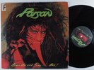 POISON Open Up And Say... Ahh  CAPITOL LP 1st pressing *