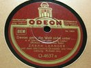 ZARAH LEANDER Davon geht die Welt nicht unter... / Blaue Husaren ODEON O-4637