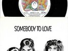 SUPERB CONDITION - QUEEN SOMEBODY TO LOVE PICTURE SLEEVE 45 (1976) EX/EX