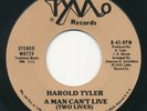 70s - HAROLD TYLER A Man Can't Live / Reality TYMO Rare Bay Area Soul 45 Hear