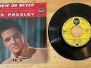 RAREST FRENCH SLEEVE EP ELVIS PRESLEY IT'S NOW OR NEVER