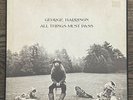 George Harrison All Things Must Pass 1976 Capitol Box Set Reissue w/Poster VG+