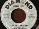 NORTHERN SOUL Monster RUBY WINTERS - I WANT ACTION / BETTER - RARE 45 Diamond