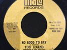 Northern Soul 45 TOBI LEGEND no good to cry MALA listen