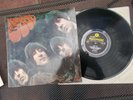 THE BEATLES-RUBBER SOUL-PARLOPHONE PMC 1267 YELLOW / BLACK VG+ / EX+ VINYL