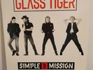 GLASS TIGER Simple Mission 1990 LP HONEYMOON SUITE LOVERBOY RARE COVER VINYL