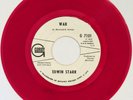 EDWIN STARR War GORDY 45 soul Promo RED VINYL VG++ 7” Motown HEAR