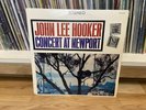 JOHN LEE HOOKER, CONCERT AT NEWPORT LP VJLP1078 Stereo 1964 Original Press