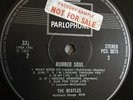 THE BEATLES . Rubber Soul LP . not for sale - factory sample . NM vinyl