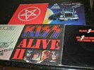 BLACK SABBATH/DEF LEPPARD/MOTLEY CRUE/AEROSMITH/KISS 5 LP VINYL RECORD ALBUM LOT