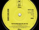 Sandi Sheldon - You're Gonna Make Me Love You - (Epic) UK Issue
